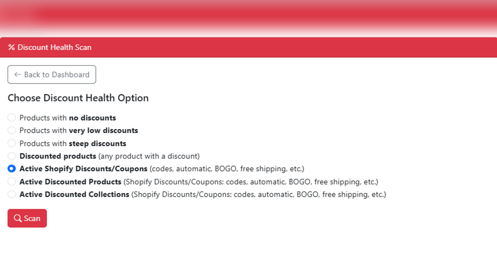  Discount Health Scan