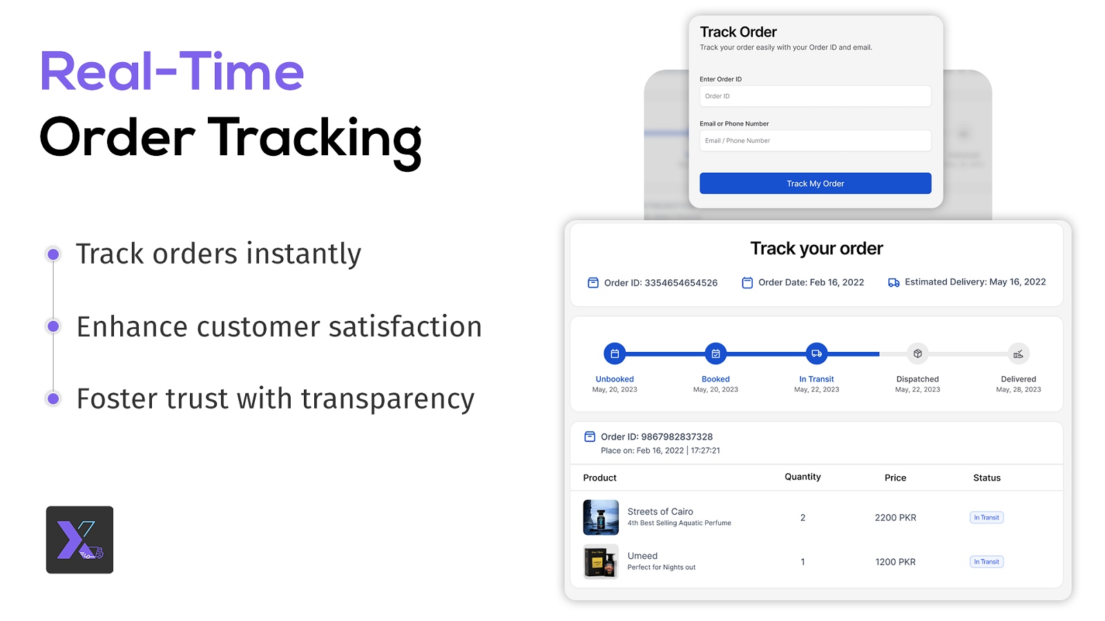 Order Tracking