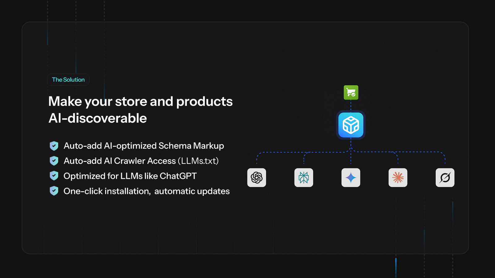 Optimize schema and crawler access (LLMs.txt) for AI