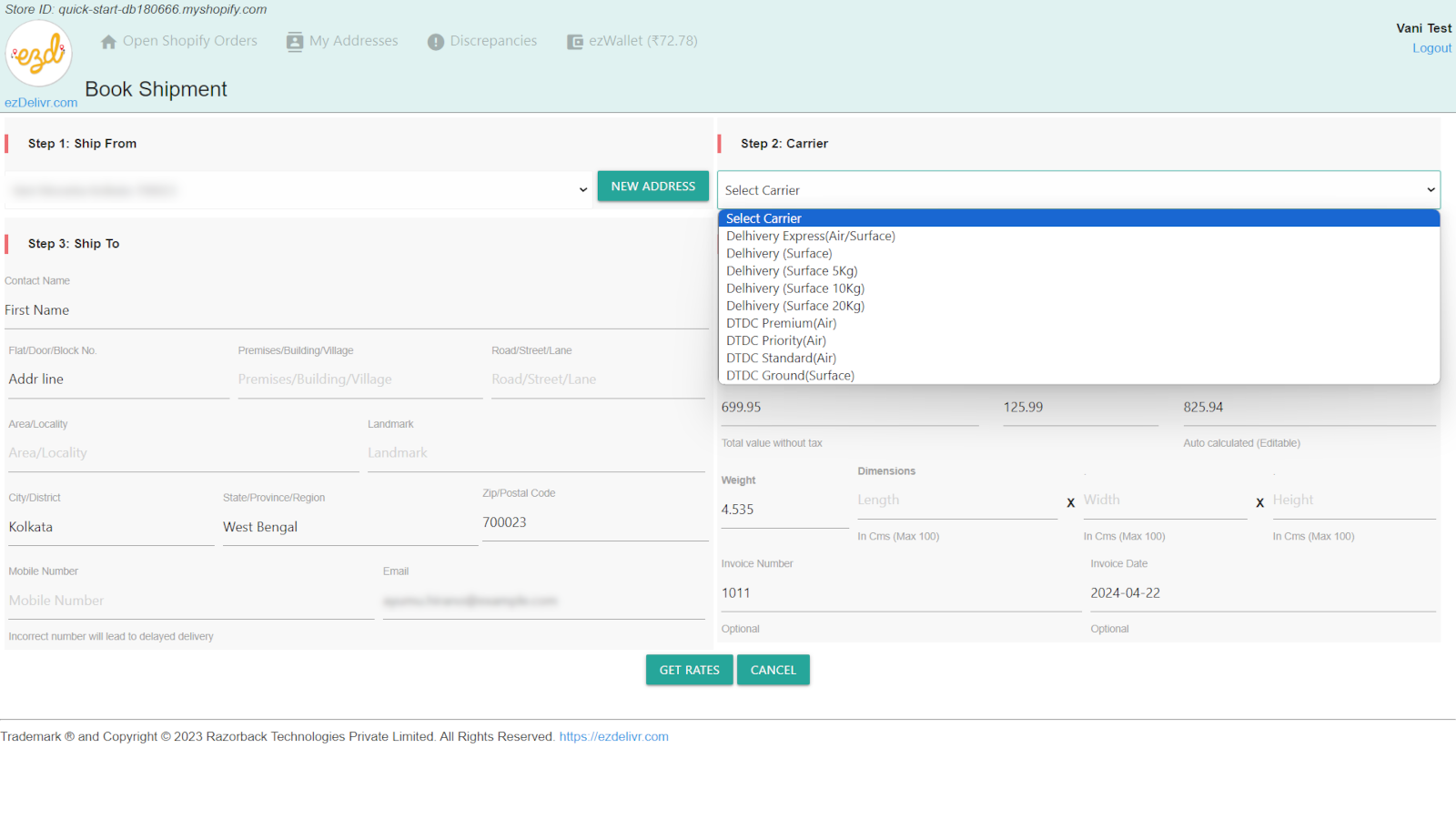 Many carriers to choose from