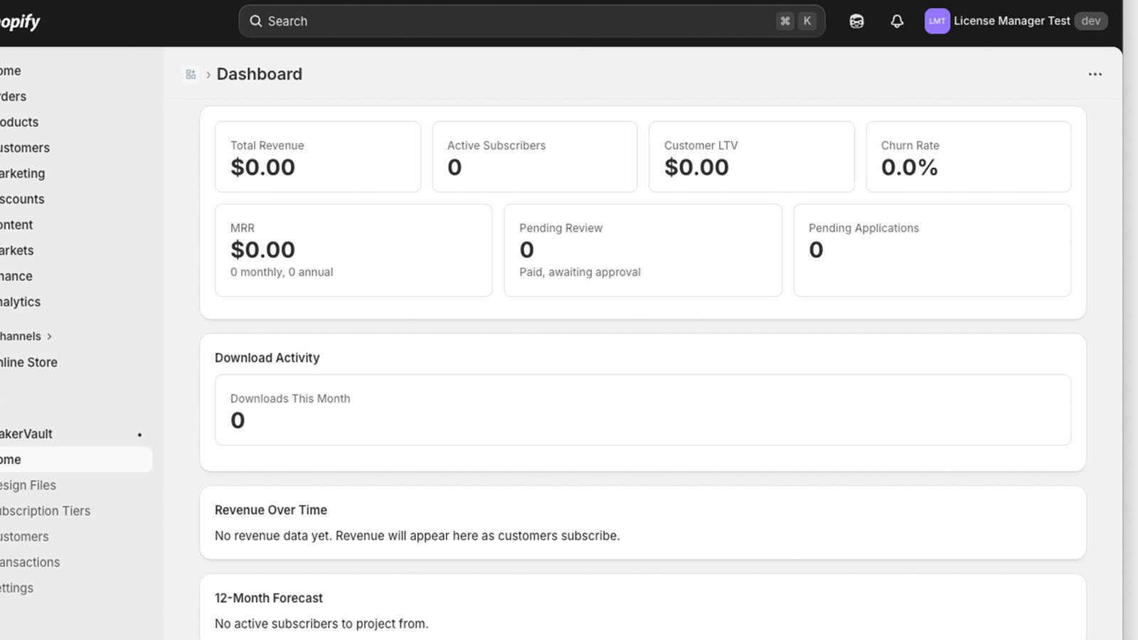 Manage everything from a central dashboard