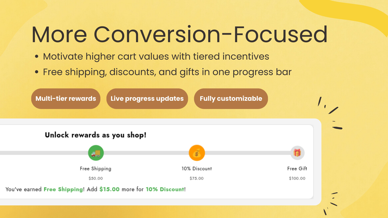 More Conversion-Focused
