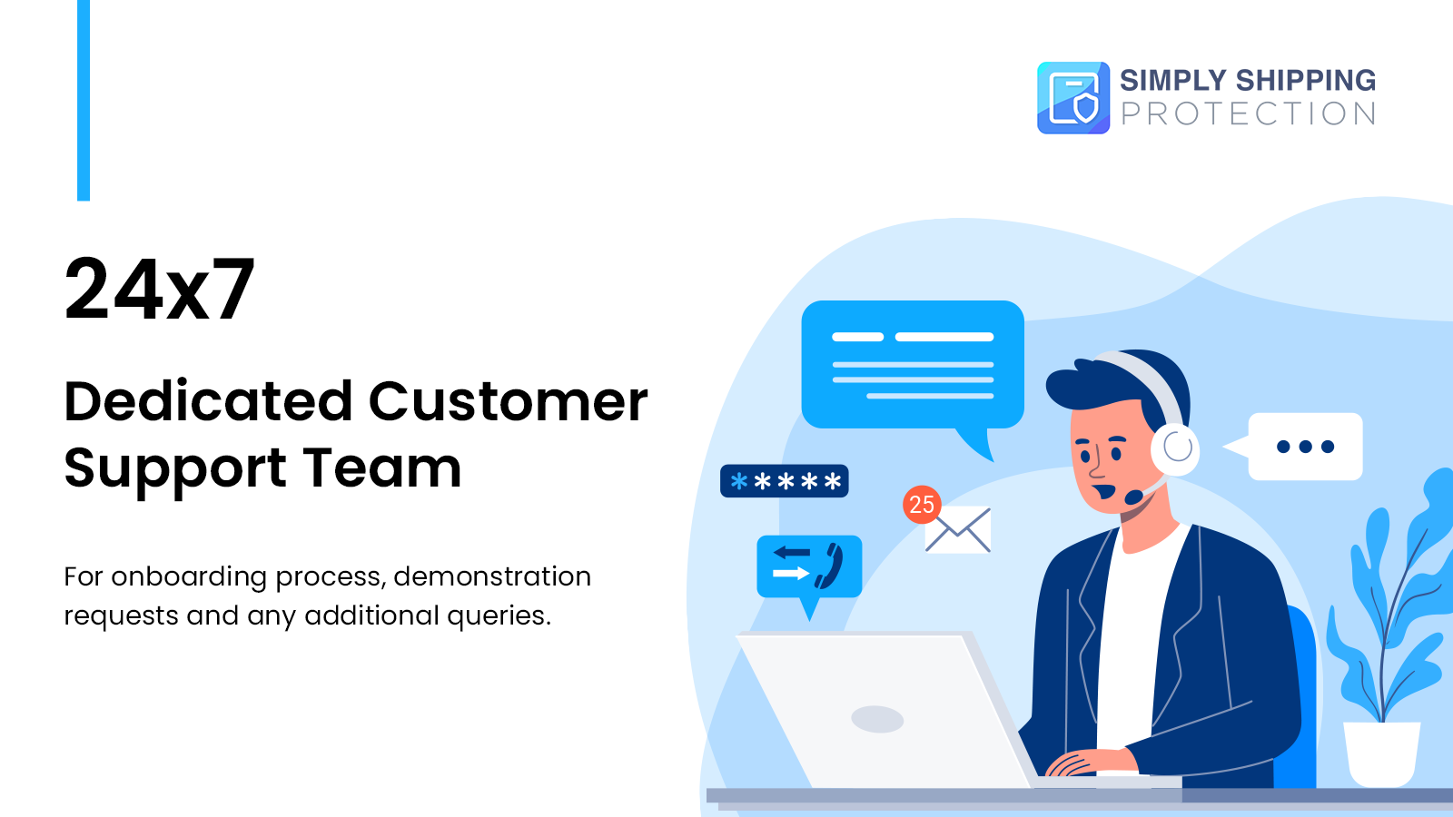 24/7 Customer support