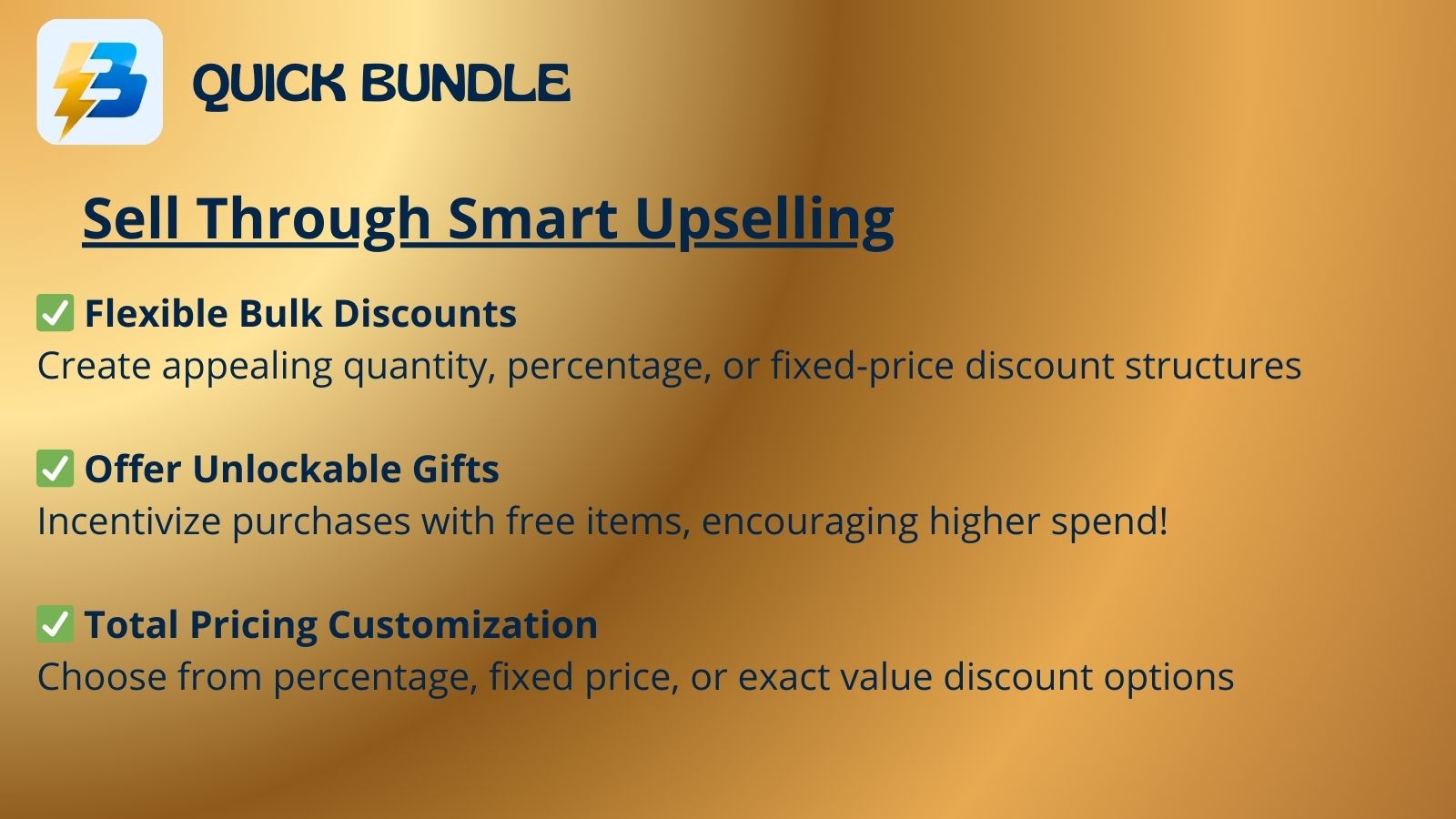 bundle quantity break
