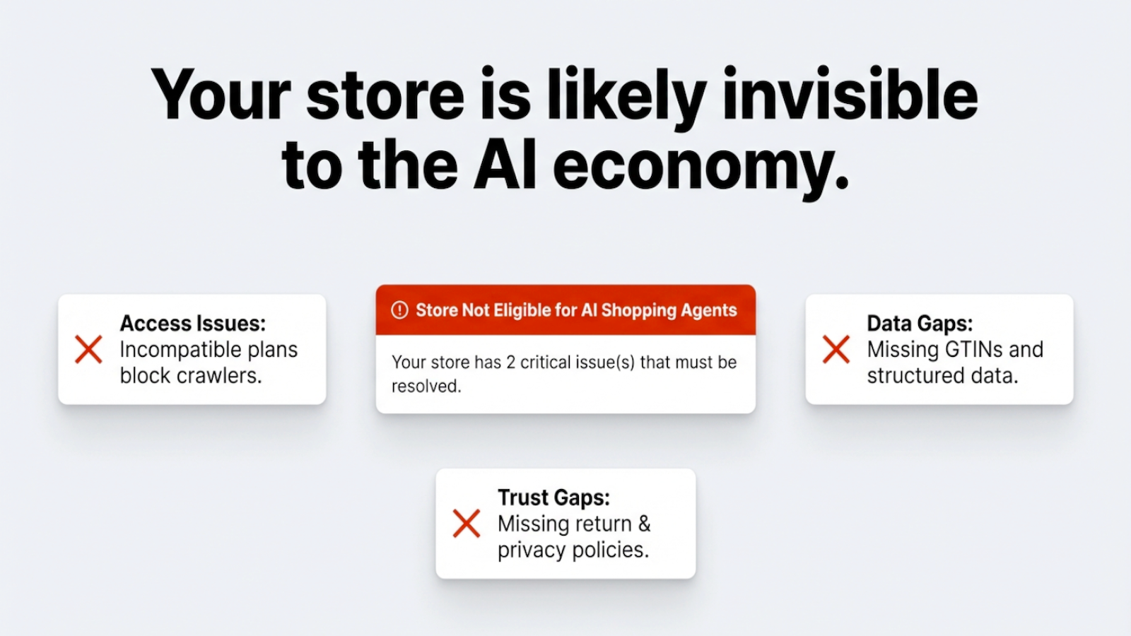 Likely invisible to AI economy