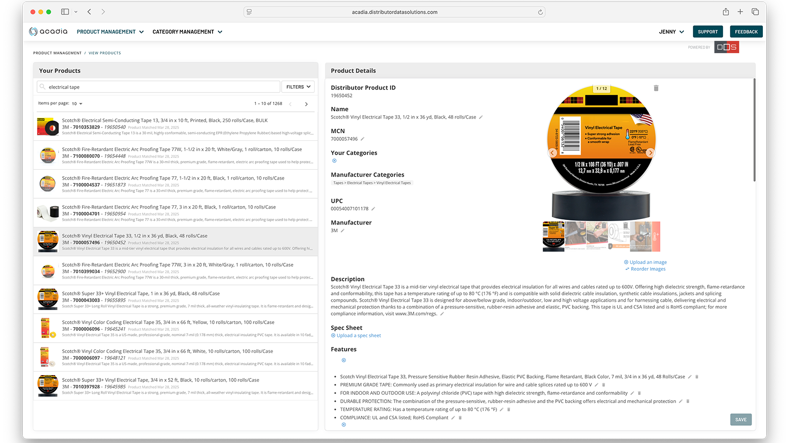Product Viewer and Editor