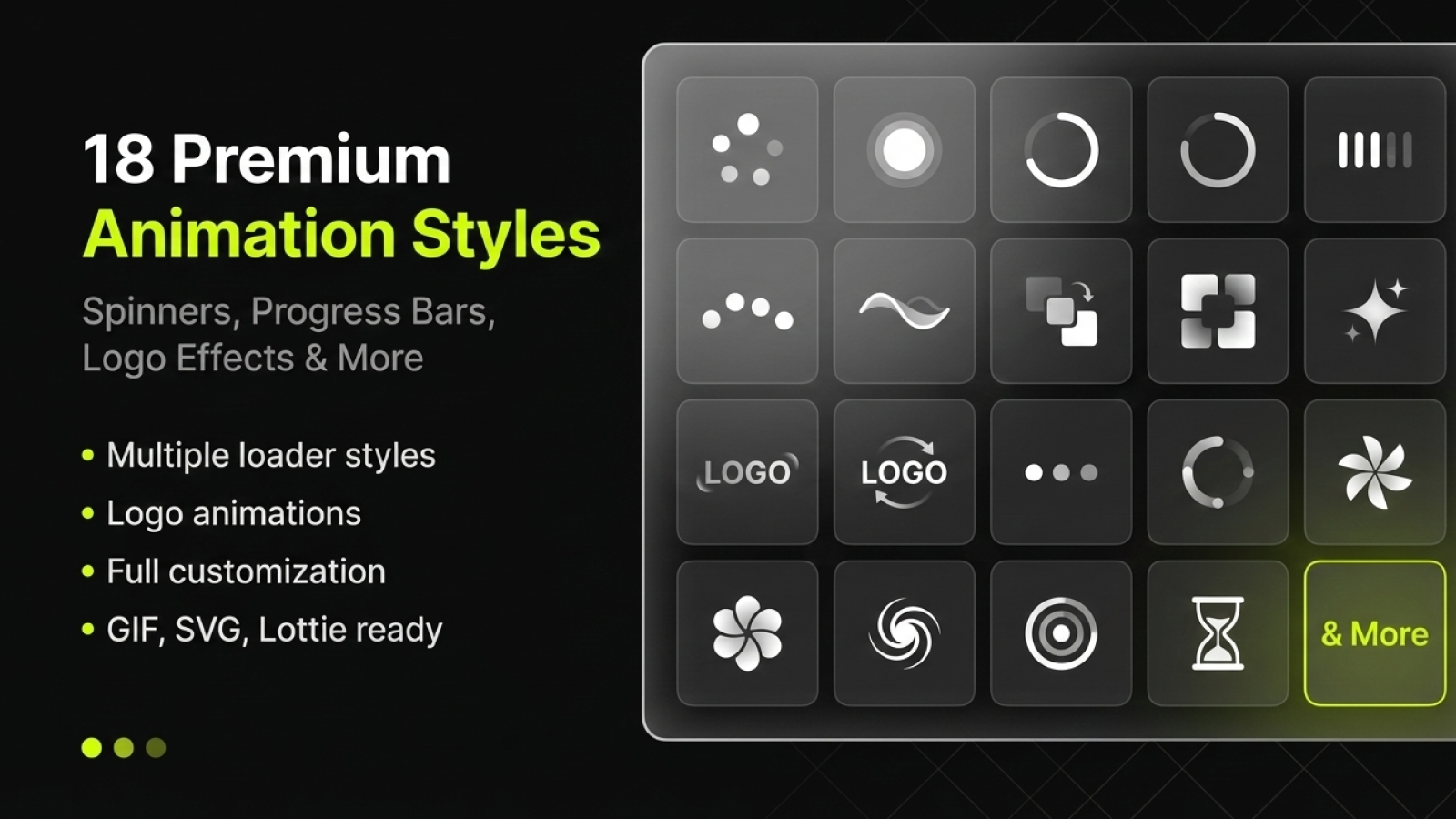 18 Premium Animation Styles