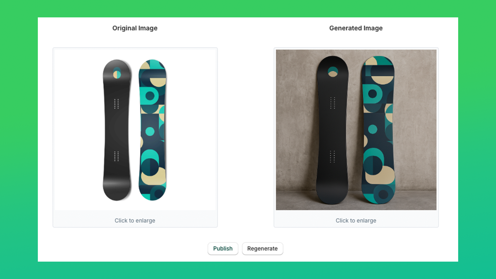 CompareGenerated Images