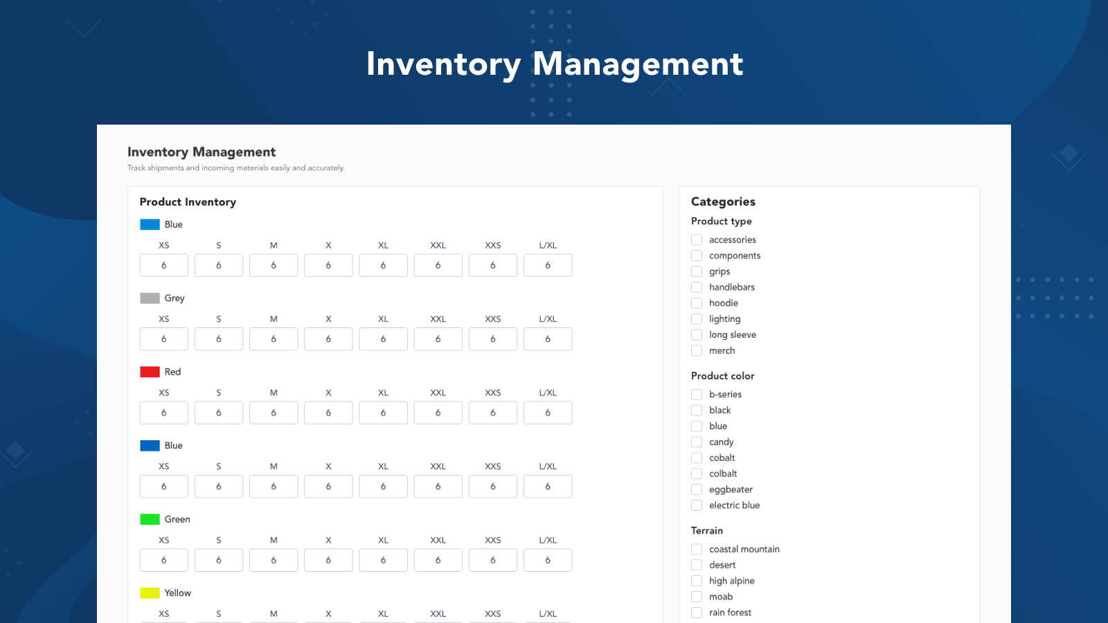 Inventory Management