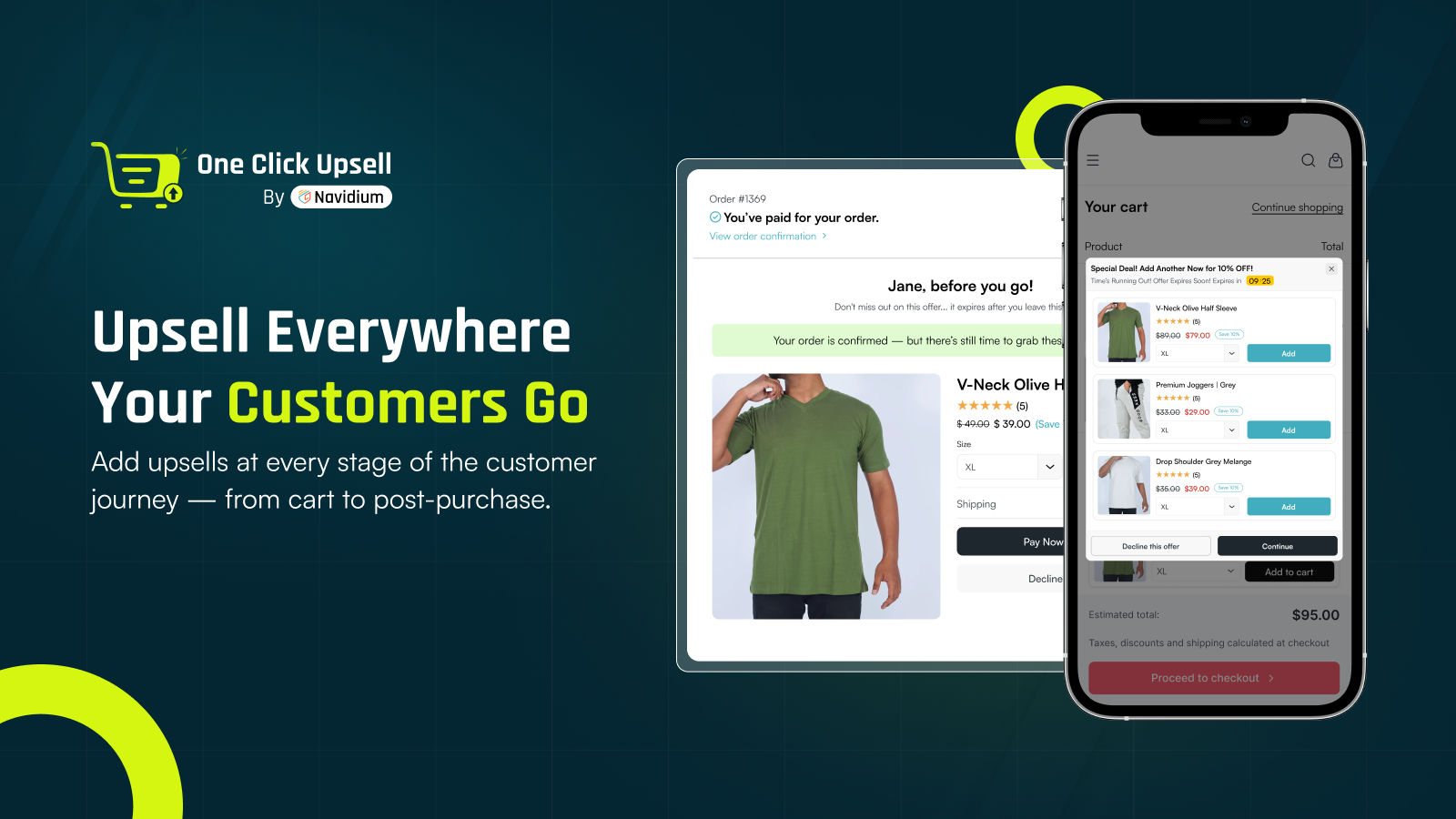Upsell across the store