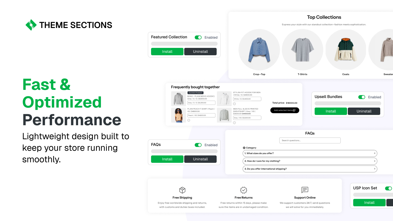 Fast & Optimized Performance