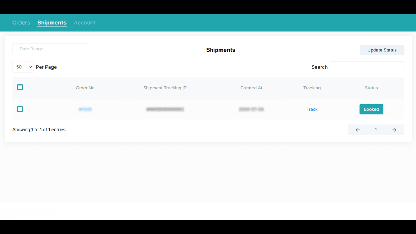 Mindowls Logistics shipping page