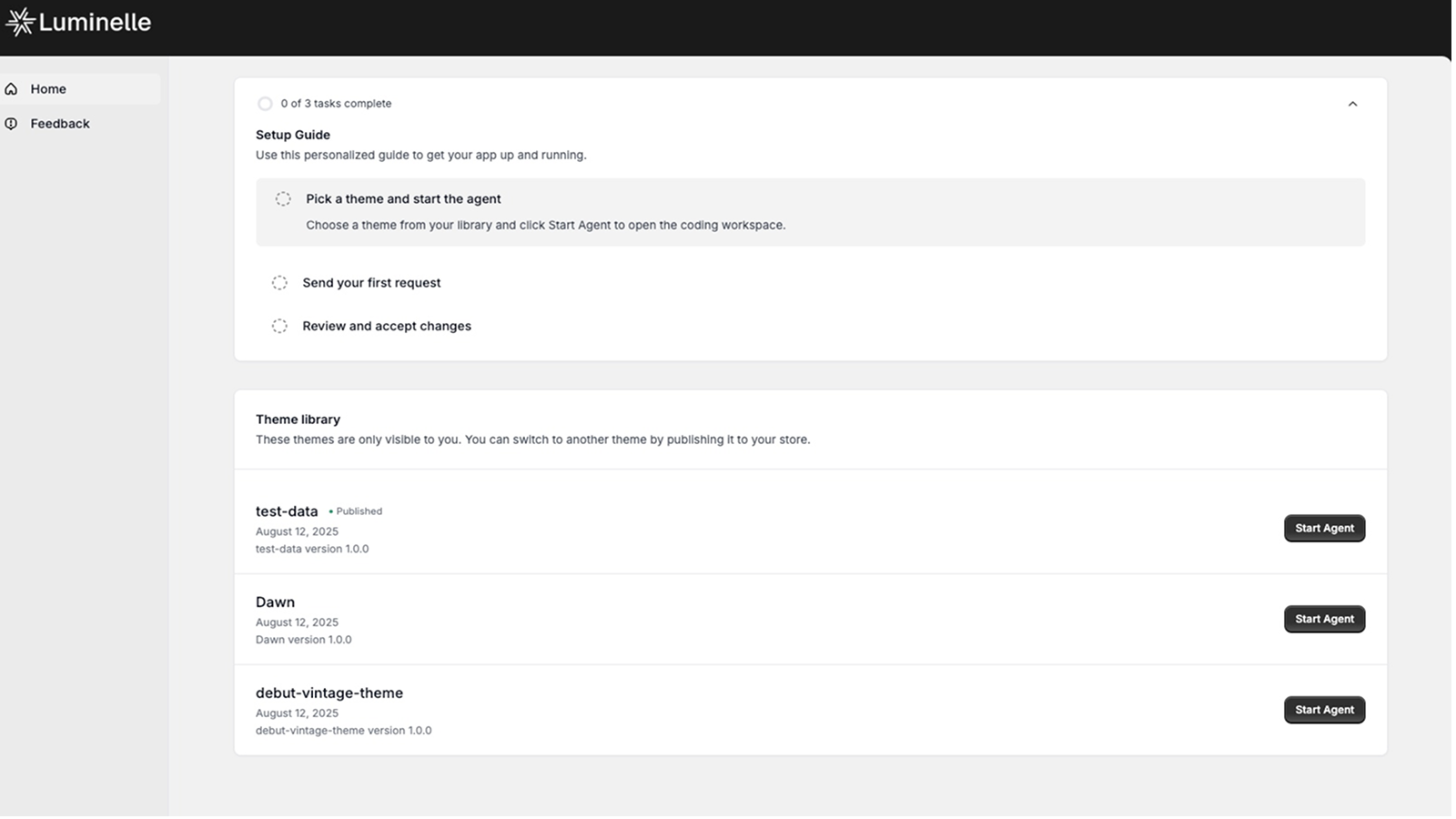 themeoverview screen