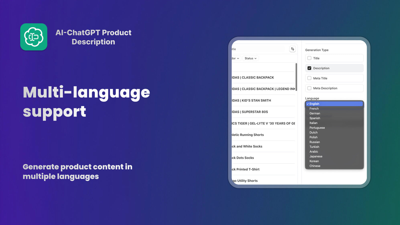Multi-language