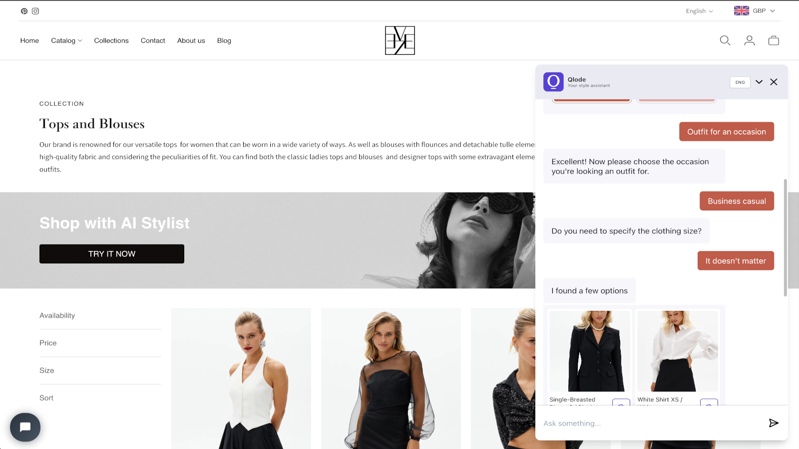 Qlode fashion ai plugin| occasion based outfit