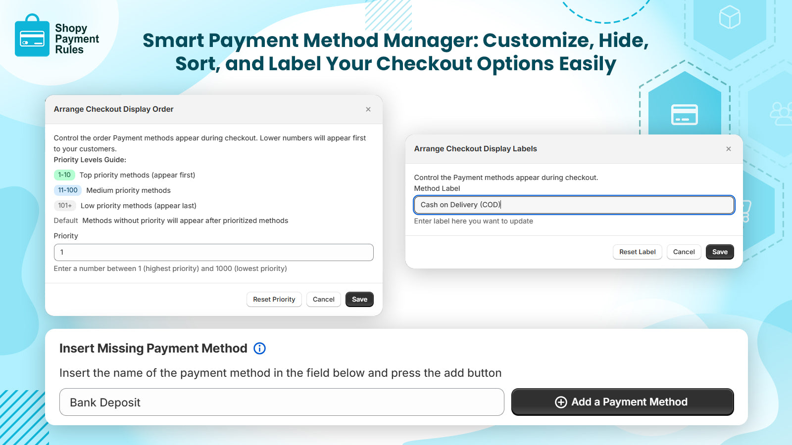 Smart Payment Method Manager