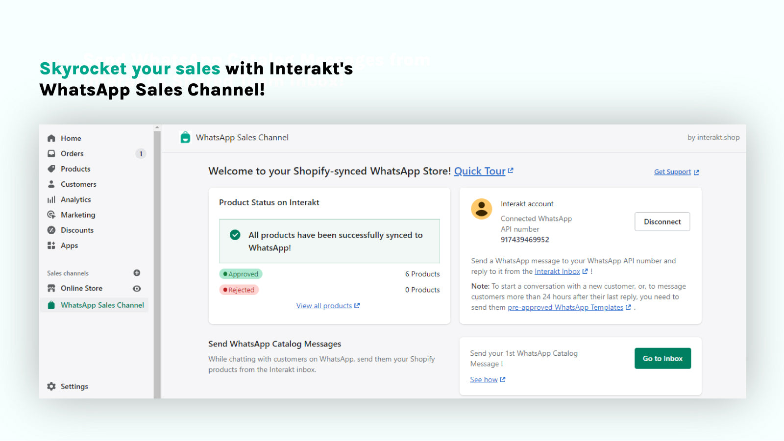 Skyrocket sales with Interakt's WhatsApp Sales Channel