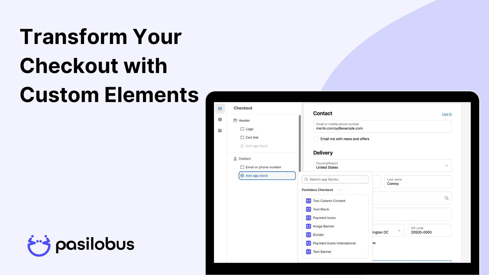 checkout blocks banner