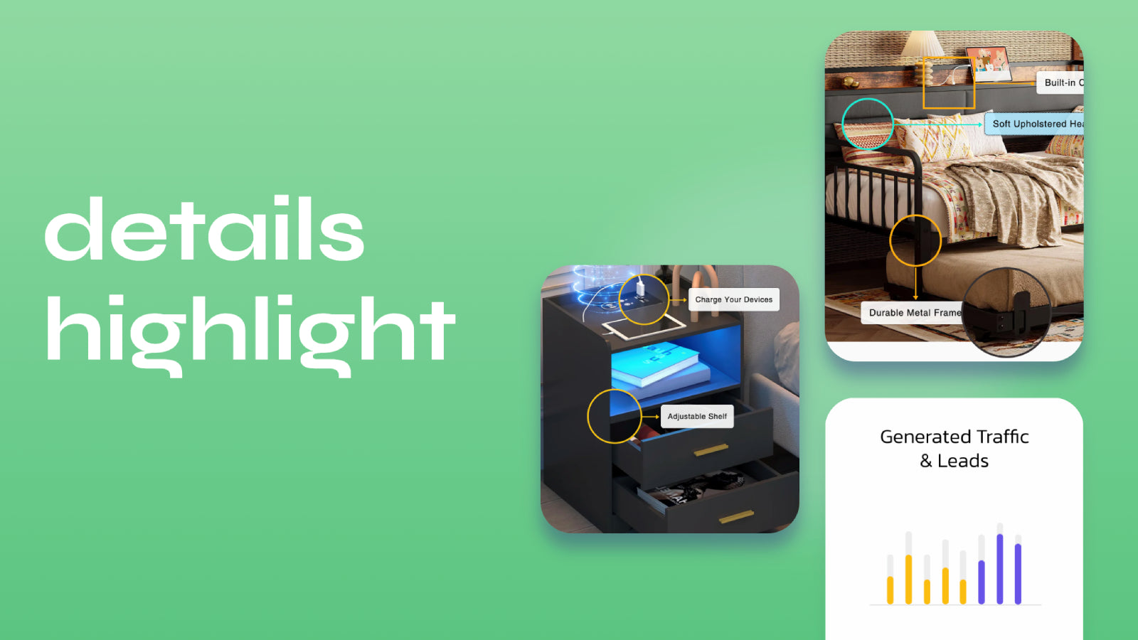 Unlimited zoom areas