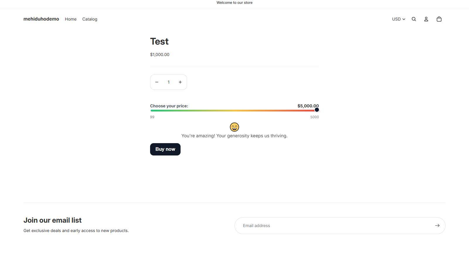 PWYW Desktop product