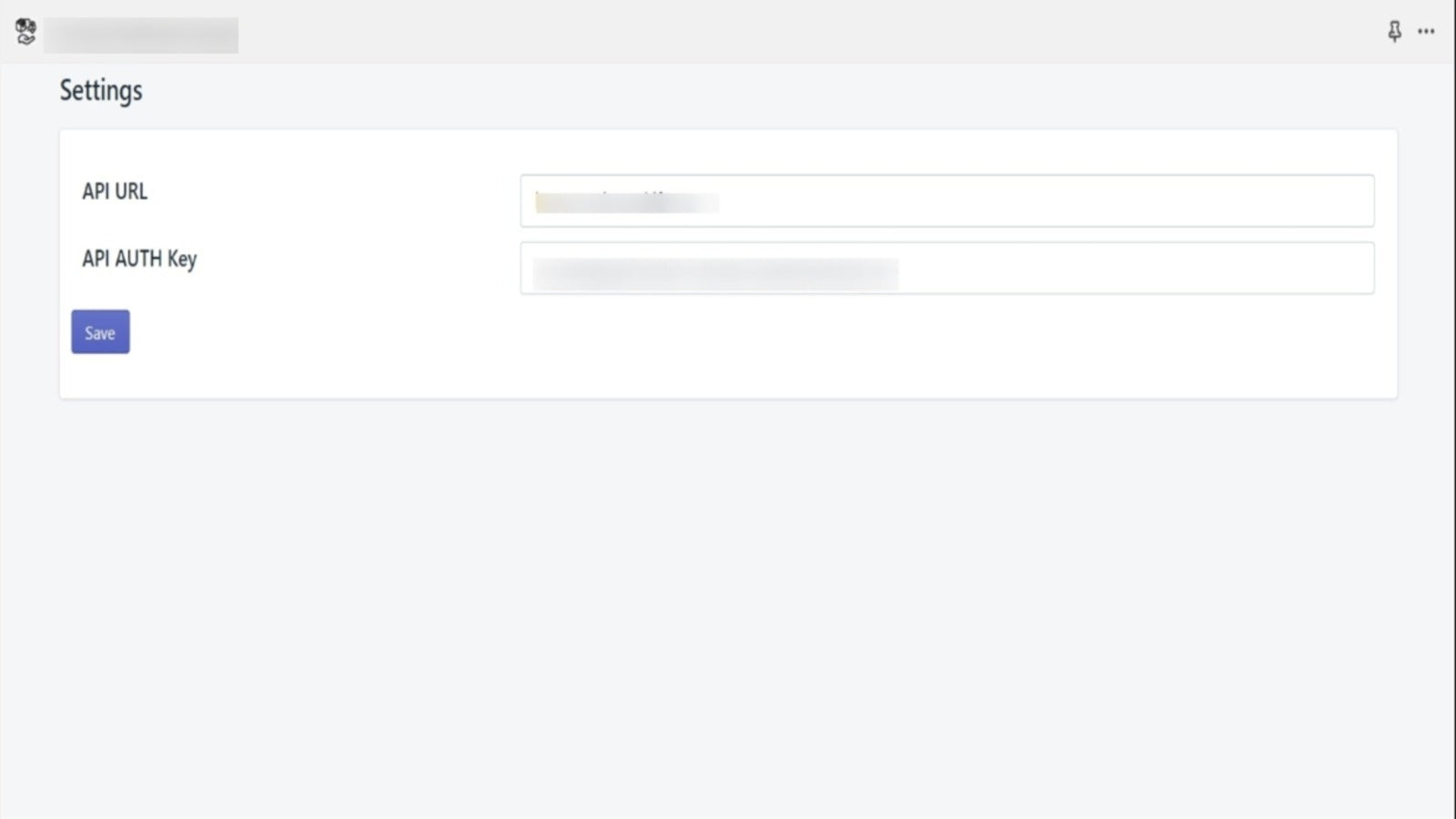 TR Fulfillment Settings page 