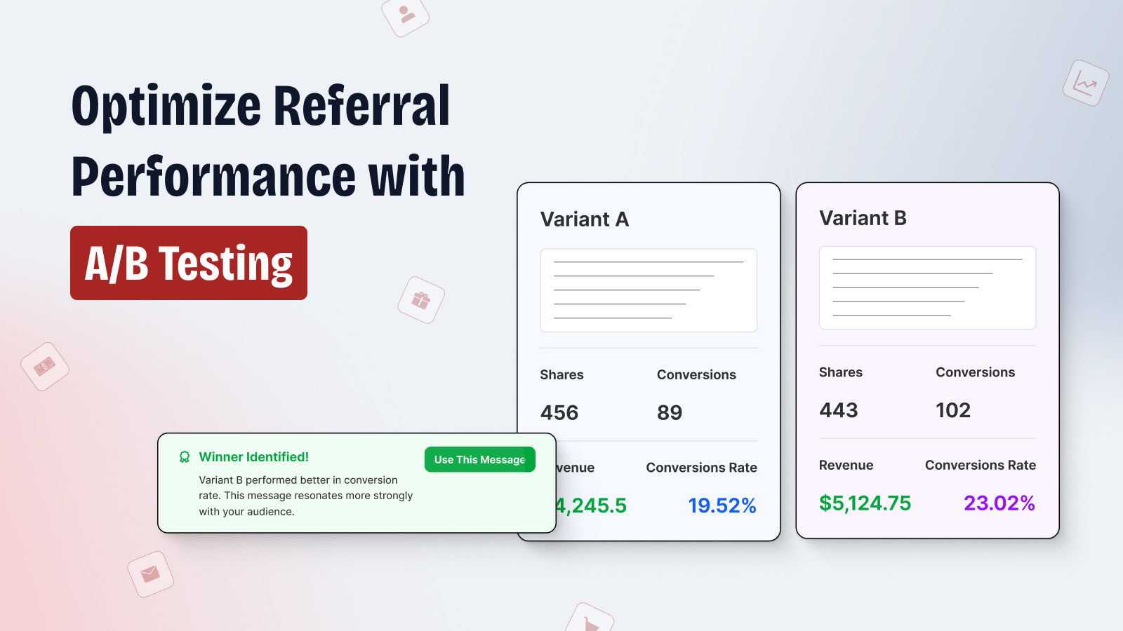 Optimize Referral Performance with A/B Testing