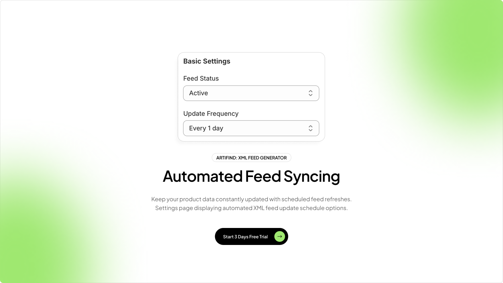 XML Feed, Google Feed Generate, Custom XML Feed, Meta Feed 