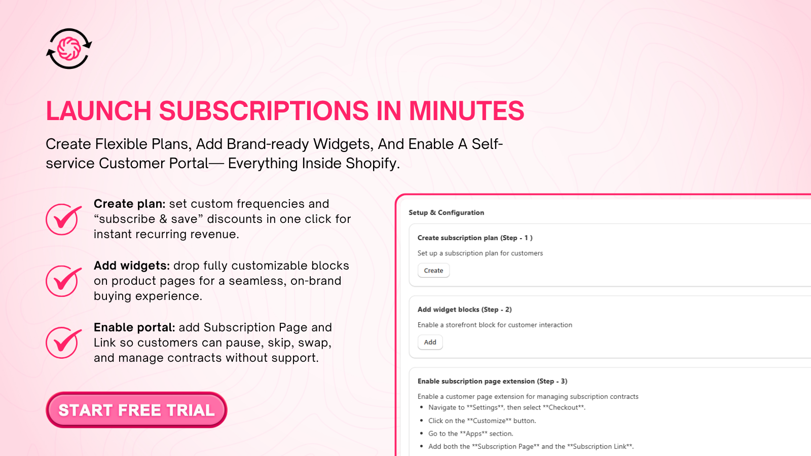 Customize as you need