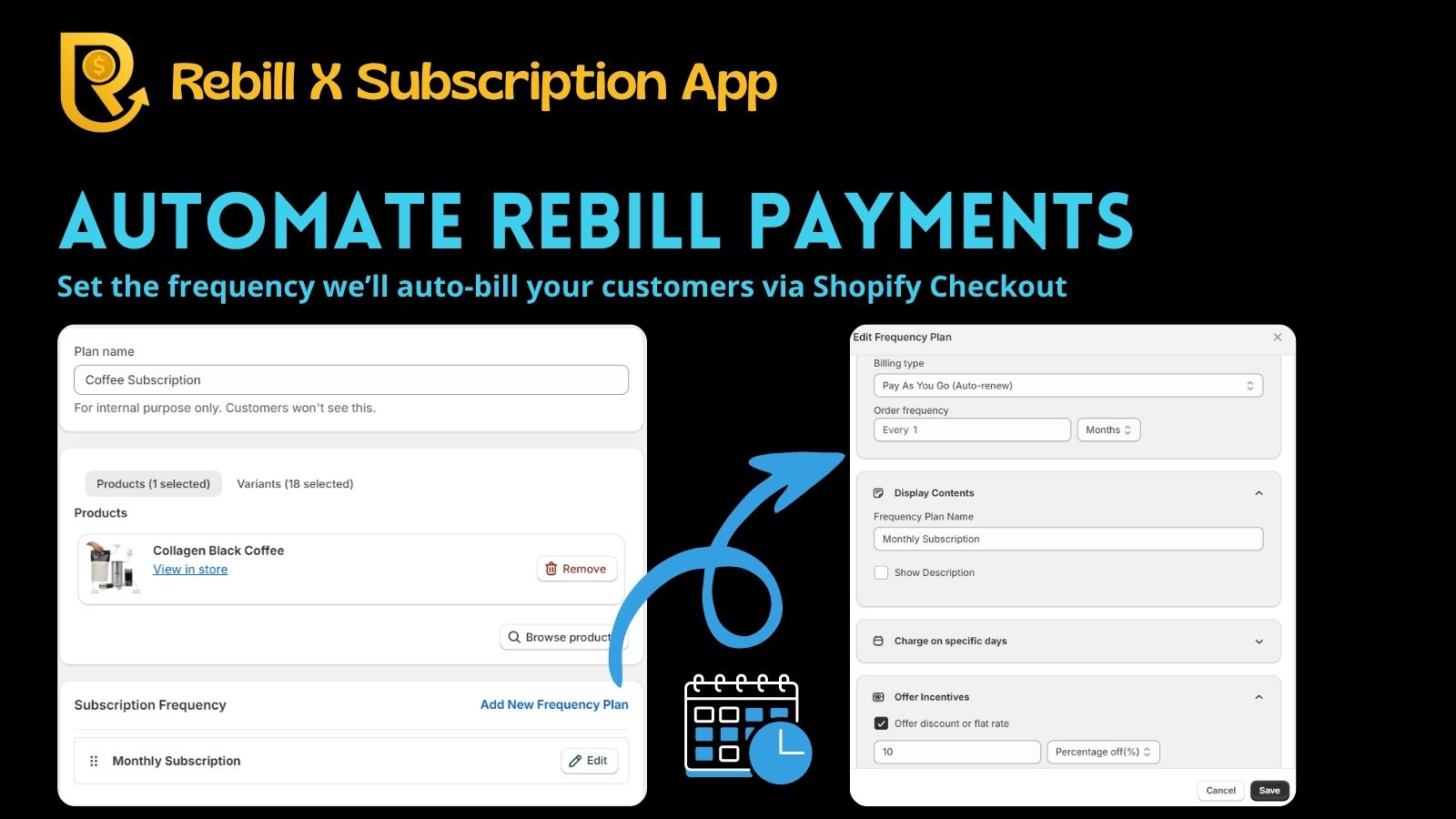 recurring payment setup
