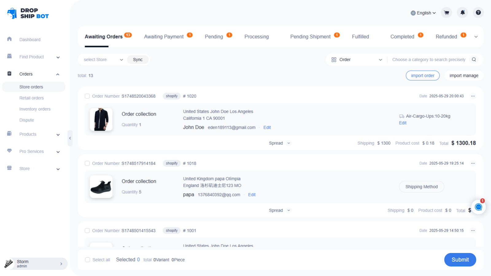 3.Convenient and swift order fulfillment and delivery