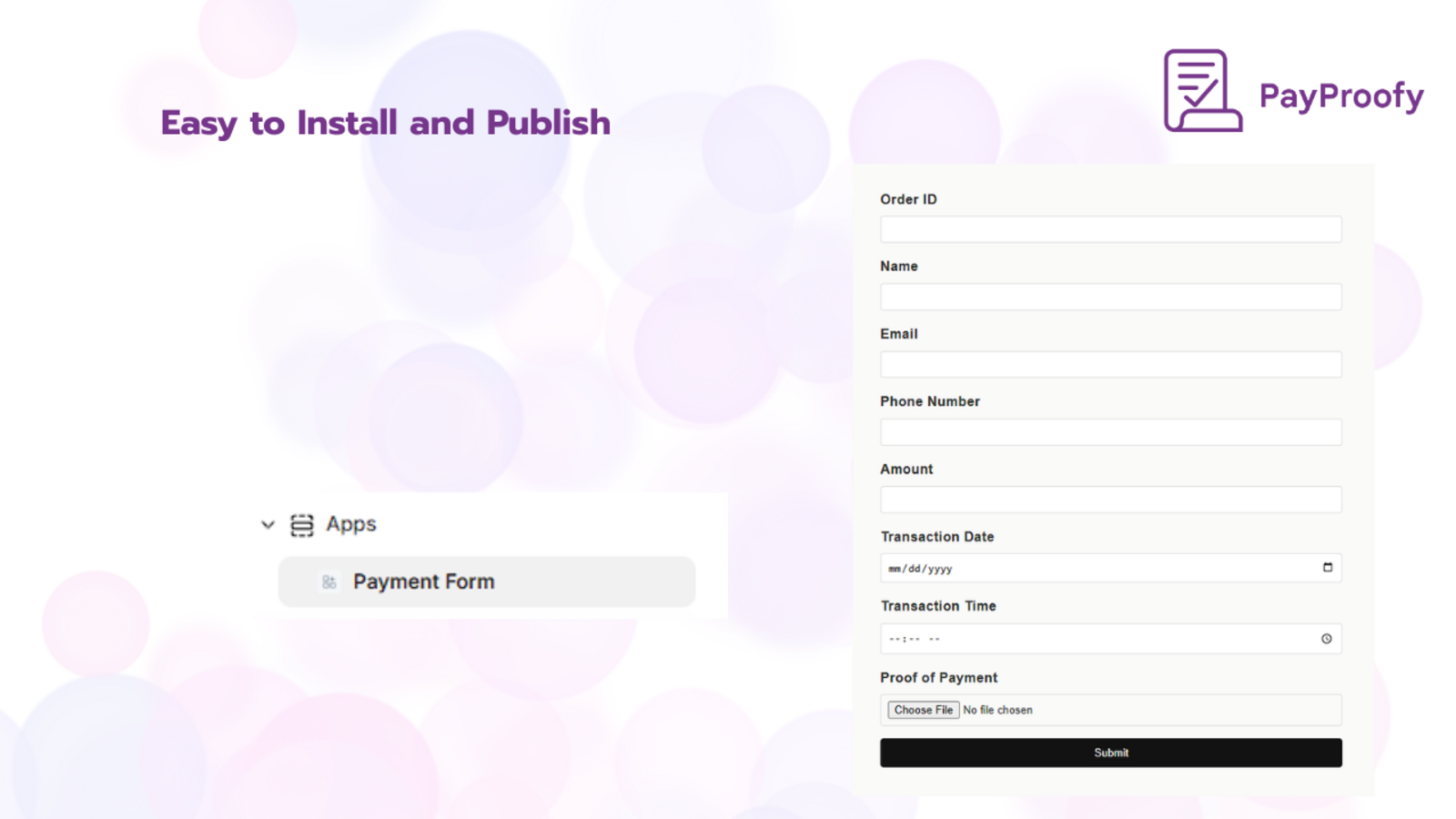 Easy to Install and Publish