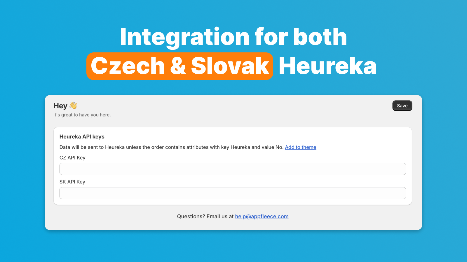 Heureka - Verified by customers program for Czech and Slovak