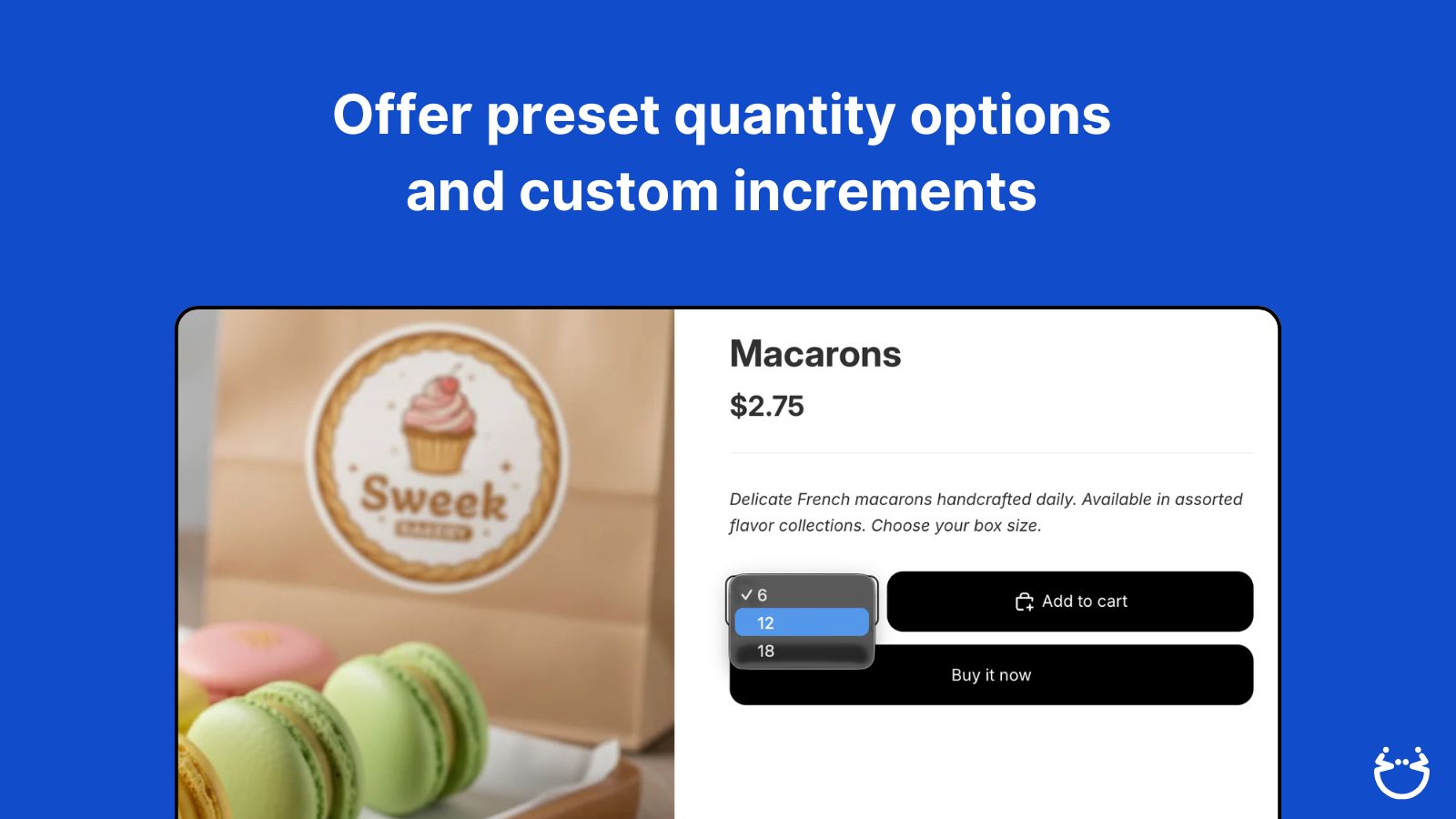 pasilobus quantity presets