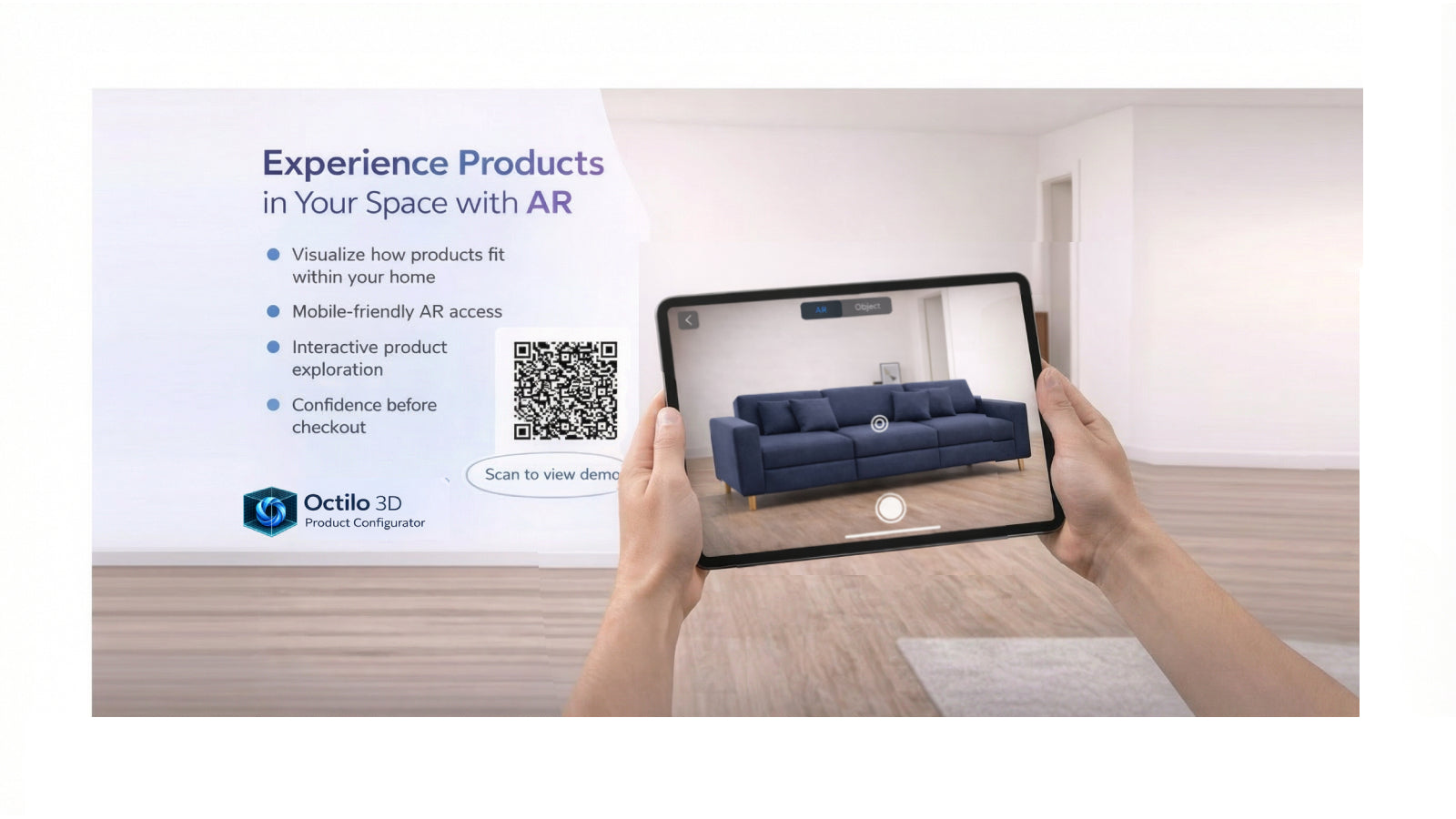 AR product experience in home