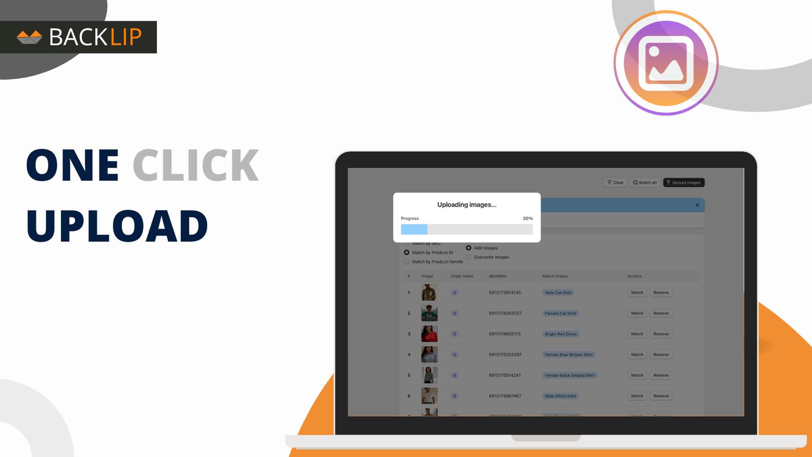 BL Bulk Product Image Uploader - One Click Upload