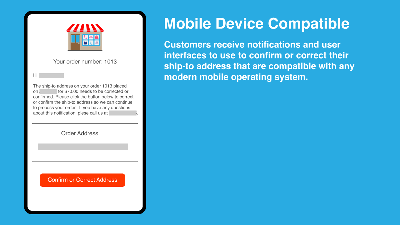 Validate Addresses mobile compatibility