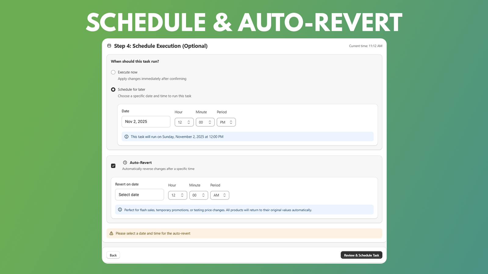 bulk product edit automation variant fields