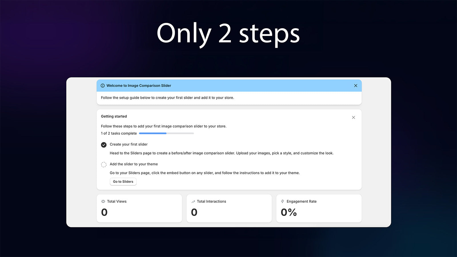 two steps