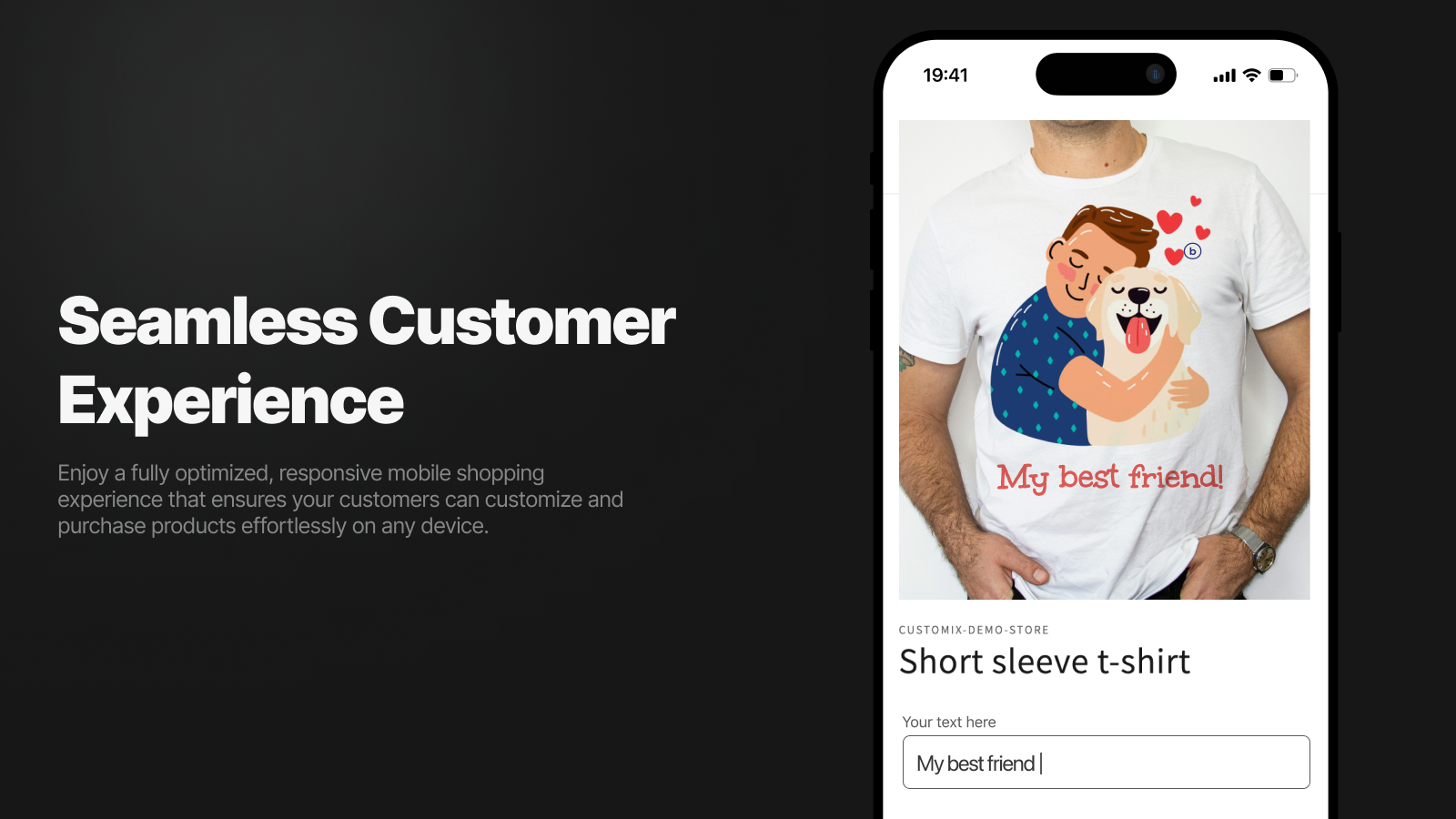 Enjoy a fully optimized, responsive mobile shopping experience