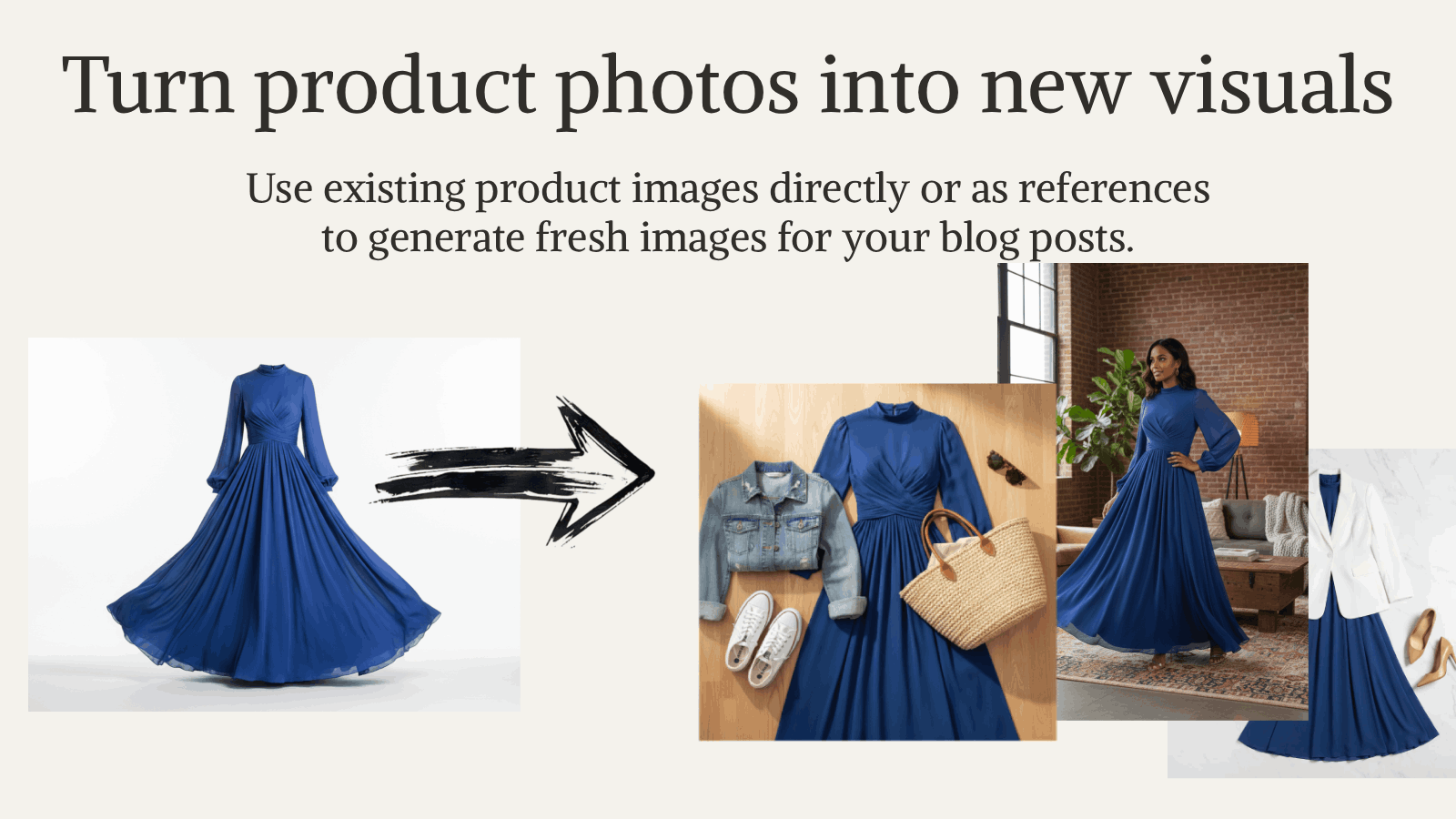 Image settings with AI, stock, and product image sources