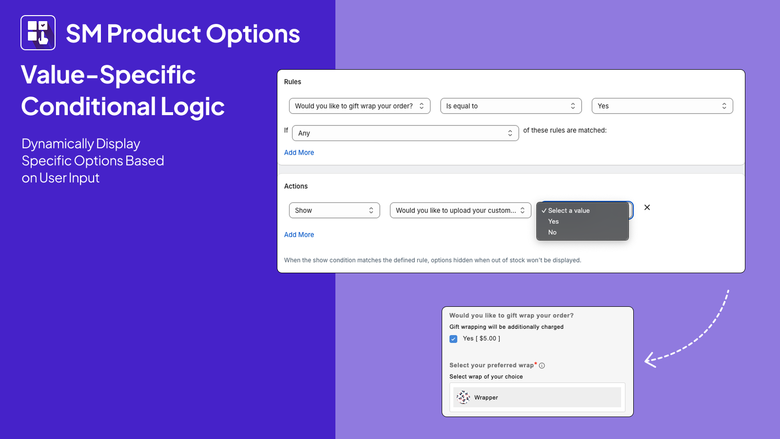 Advanced Conditional Logic for Product Options