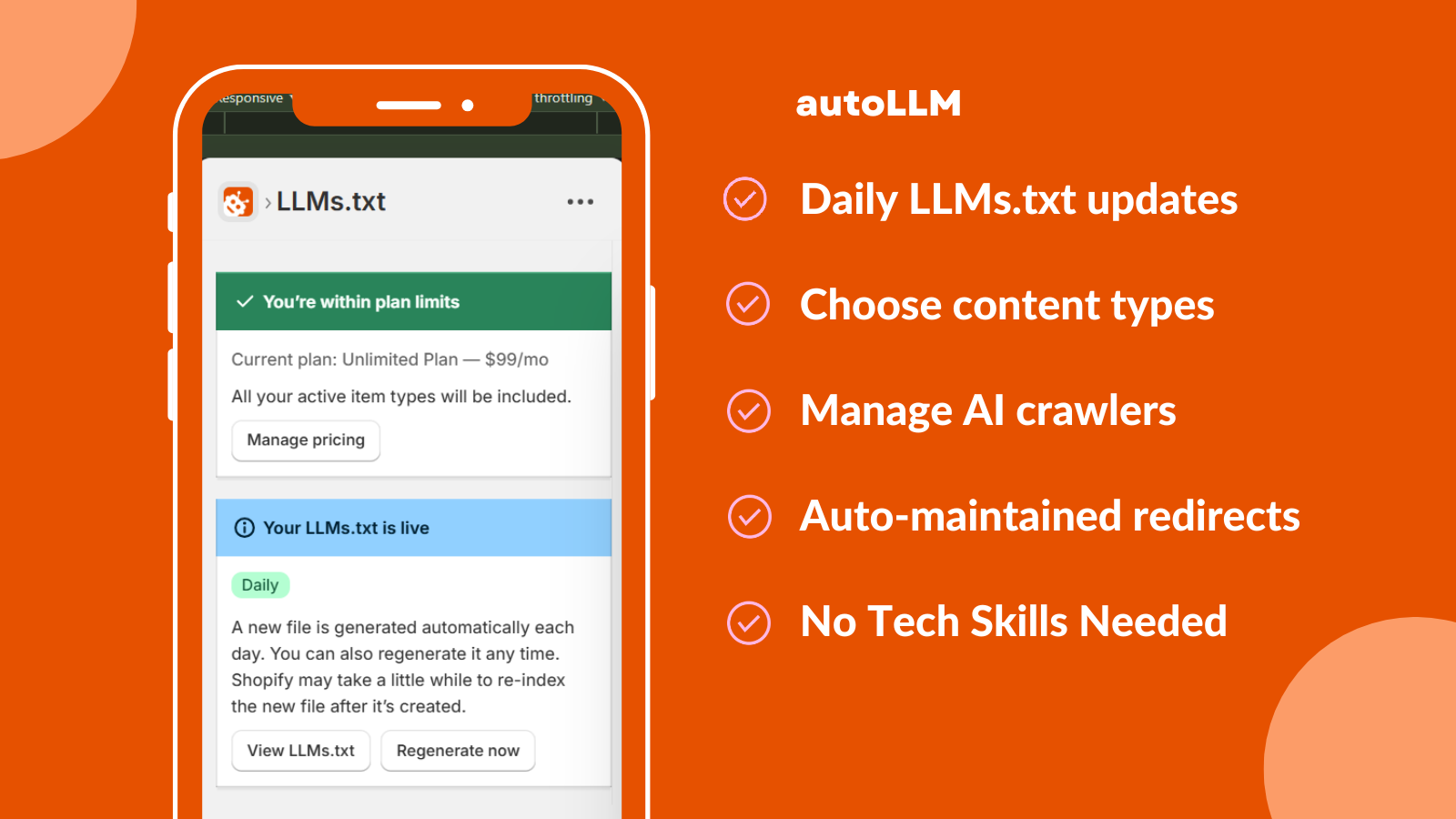 Key autoLLMs features for AI indexing and automation
