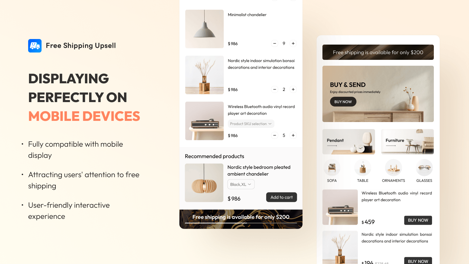 Displaying perfectly on mobile devices