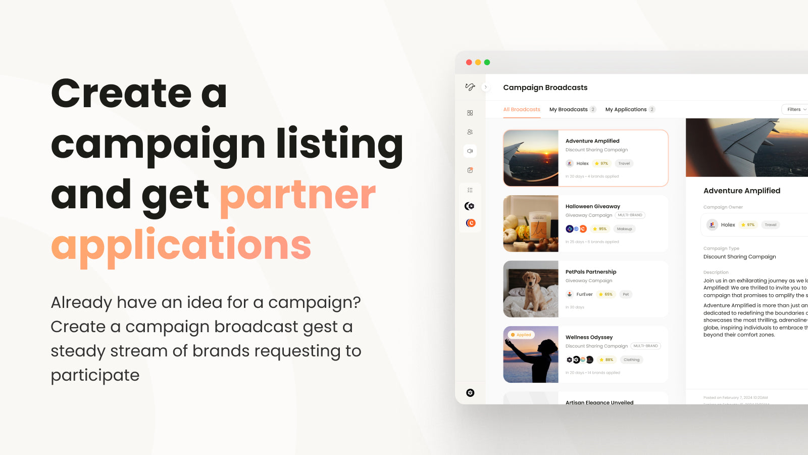 ShopSwap - Campaign Broadcasts - Shopify Feature Screenshot
