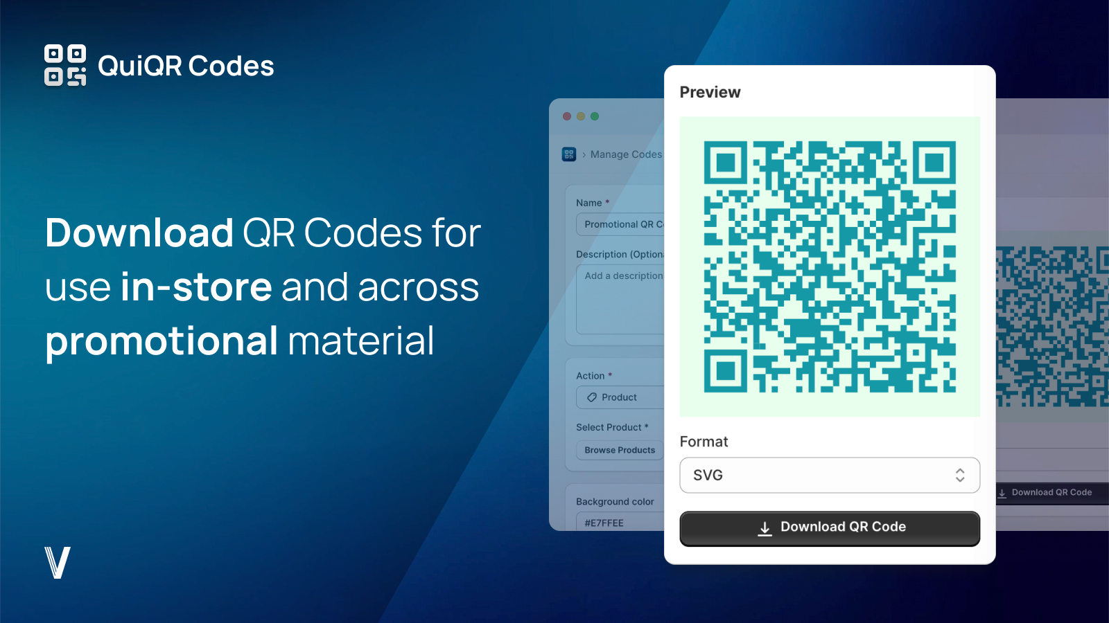 Download QR Codes for in-store and across promotional material