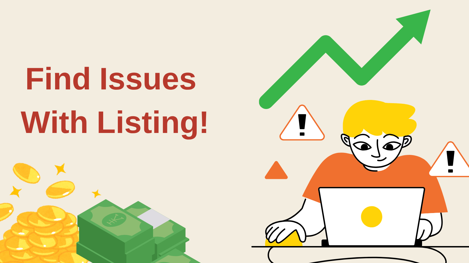 Identify & fix issues with product listing