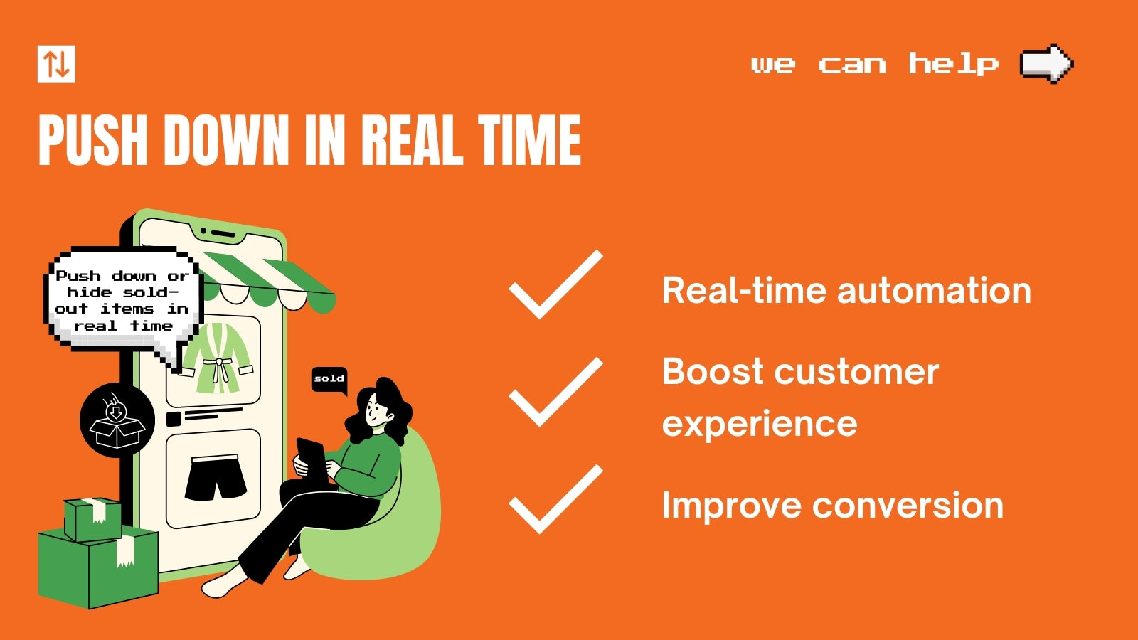 Push down in real time