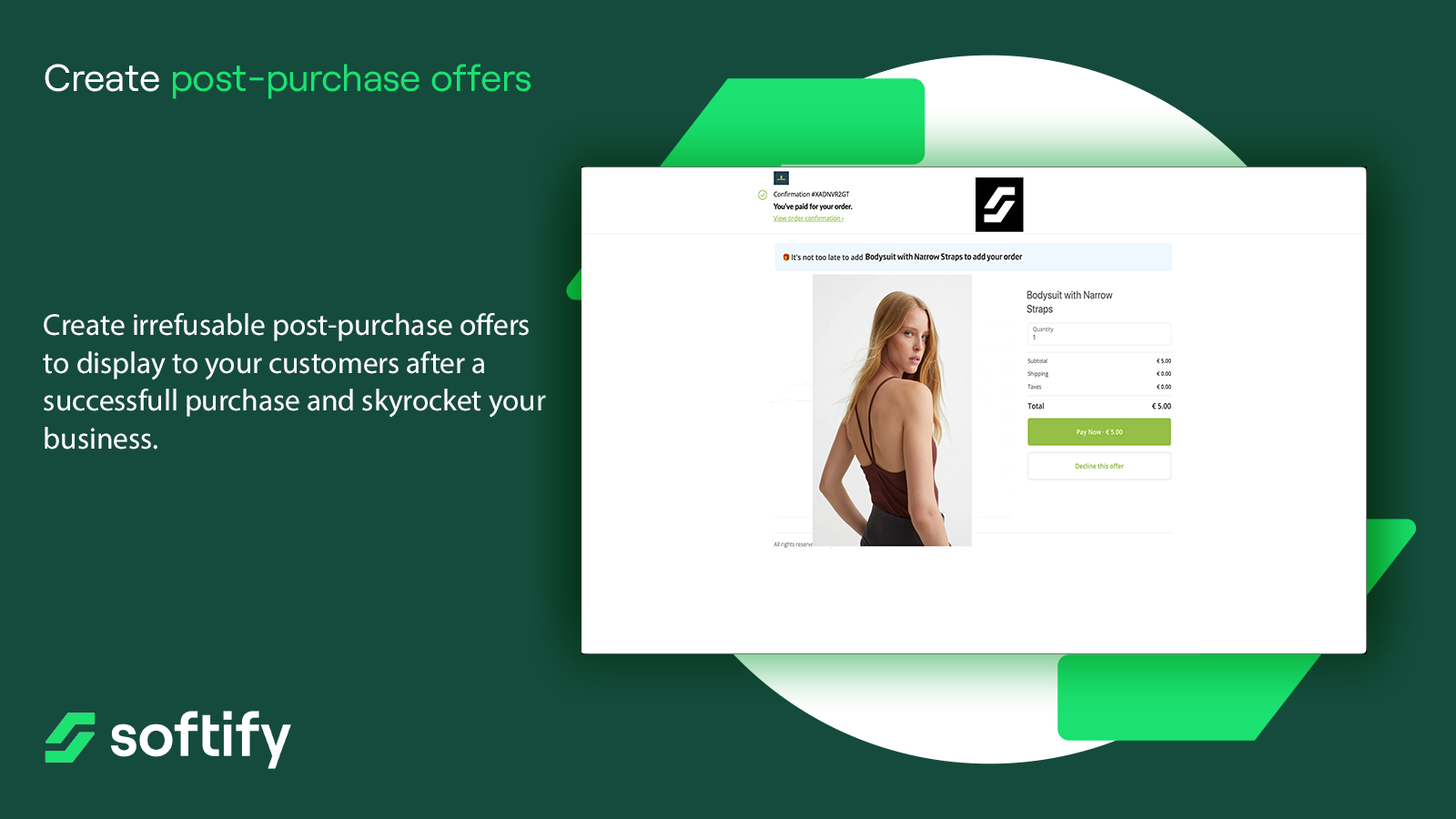 upsell banner widgets