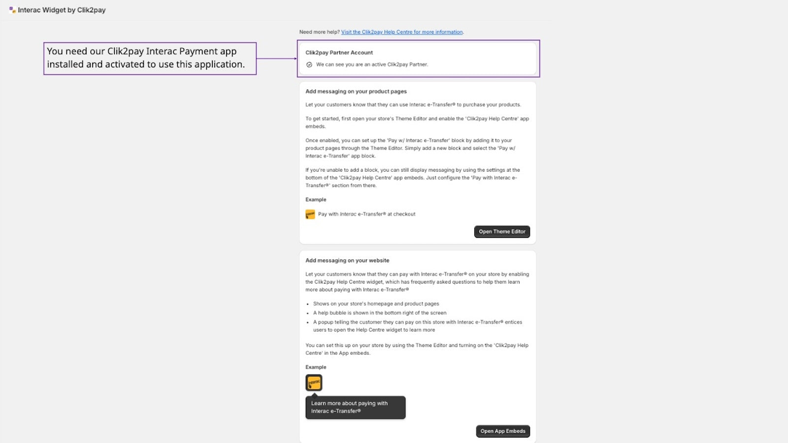 Partnership application required.