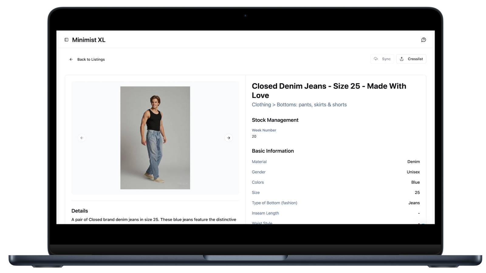 Minimist Item - Desktop